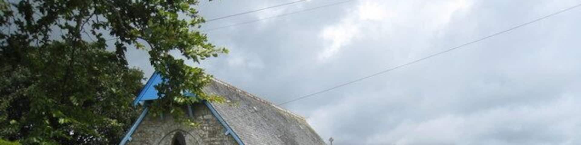Community centre, Porkellis, Cornwall. Built in the 19th century as St Christopher's chapel, a chapel of ease for Carnmenellis. Since converted into a community centre.