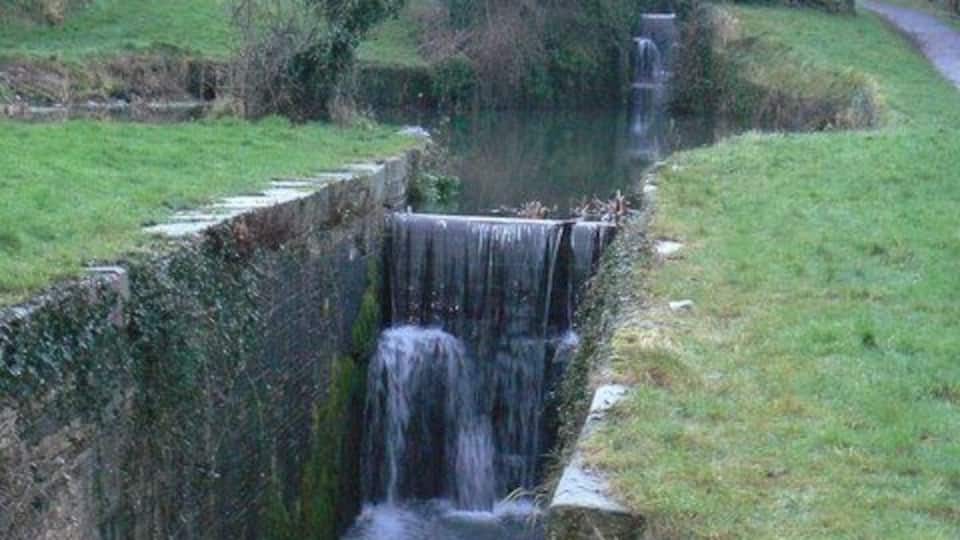 Disused Lock on Mon & Brec Canal