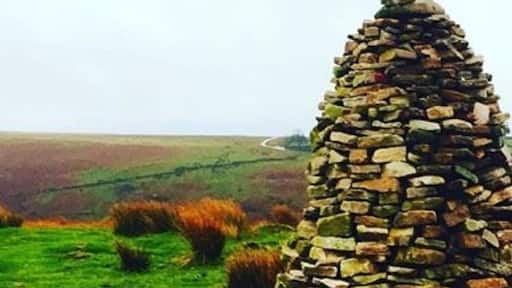 The highest point in this mountain in Wales looks lush and green after the Welsh rain! #green