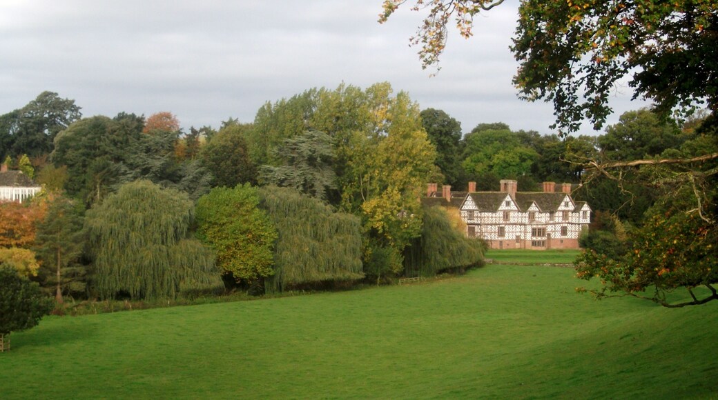 16th century Pitchford Hall. South of Shrewsbury