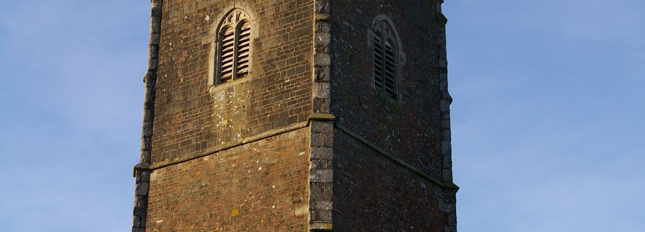 Parkham church tower This impressive tower (with a slightly crooked pinaccle) is visible on the horizon for miles around.