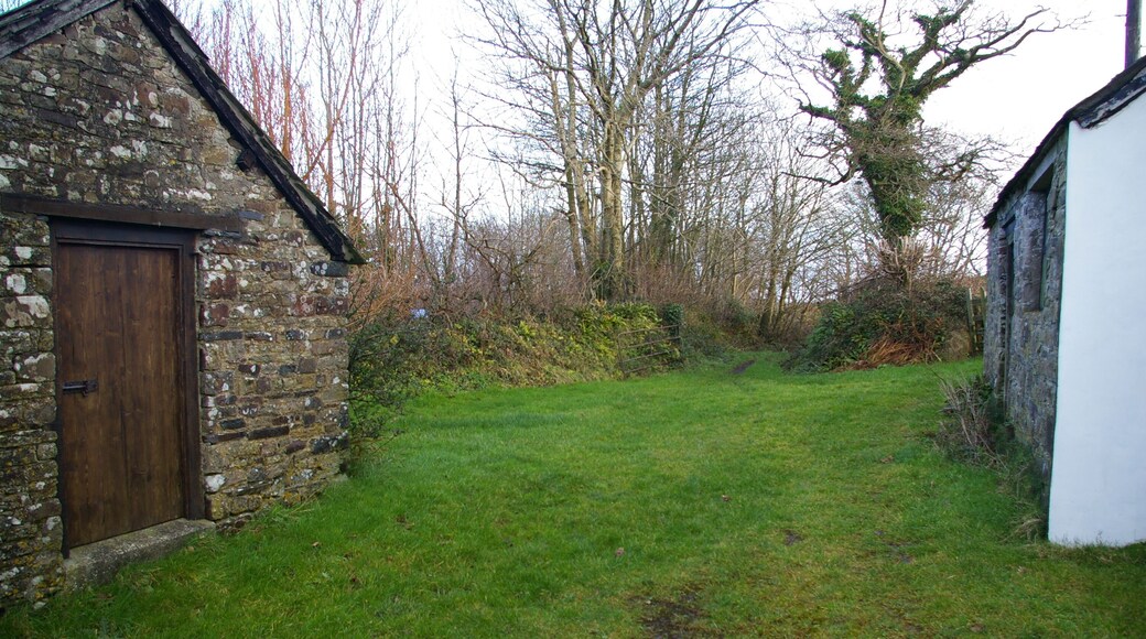 Lane at Higher Waytown The lane eventually leads to Broad Parkham.