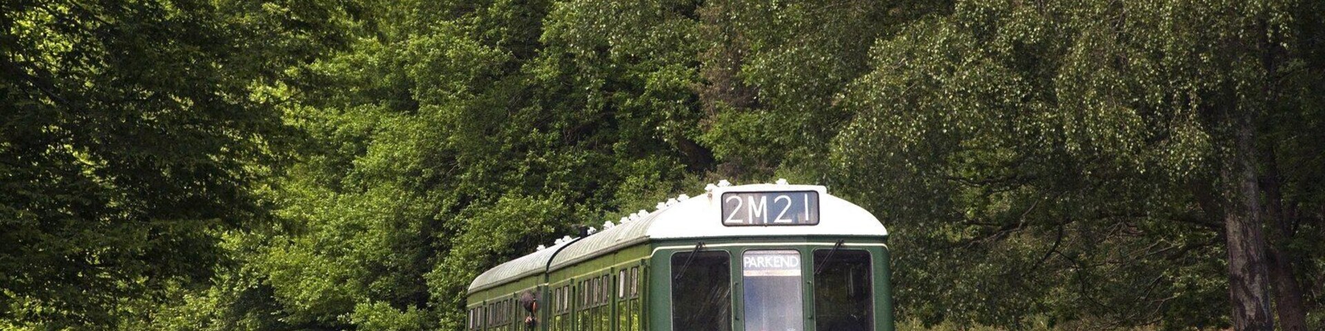 Dean Forest Railway. Dean Forest Railway's Class 108 DMU arriving at Parkend which is just round the corner.