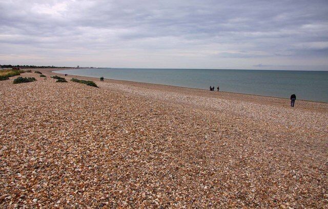 The beach at Pagham