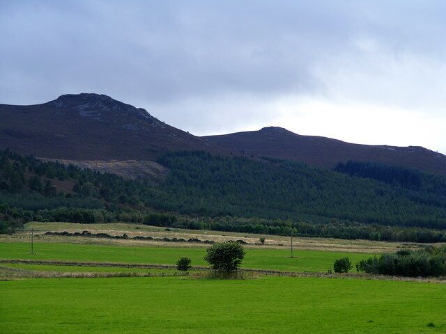 Looking towards Craigshannoch from Harthill Castle