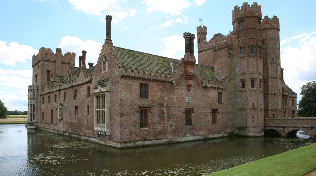 Oxburgh Hall in Norfolk, England.