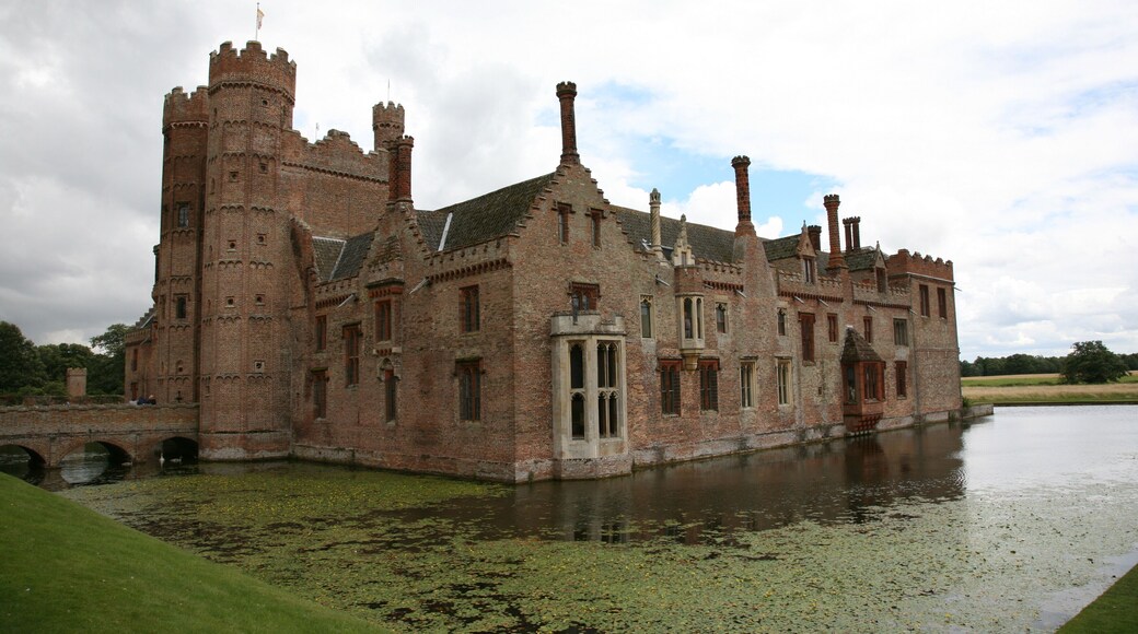 Oxburgh Hall in Norfolk, England.
