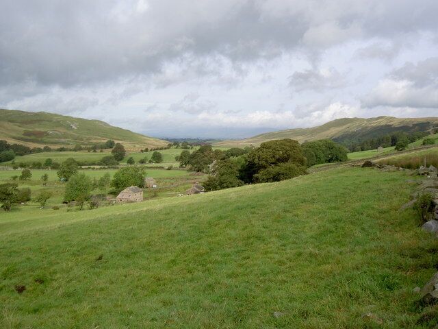Looking North over Castlethwaite