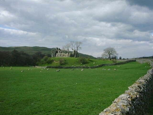 Pendragon Castle. Ruined Castle freely open to the public