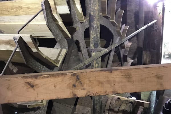 This beautiful working mill, you can buy the products made from the ground flour here. There is also a lovely craft shop and café.