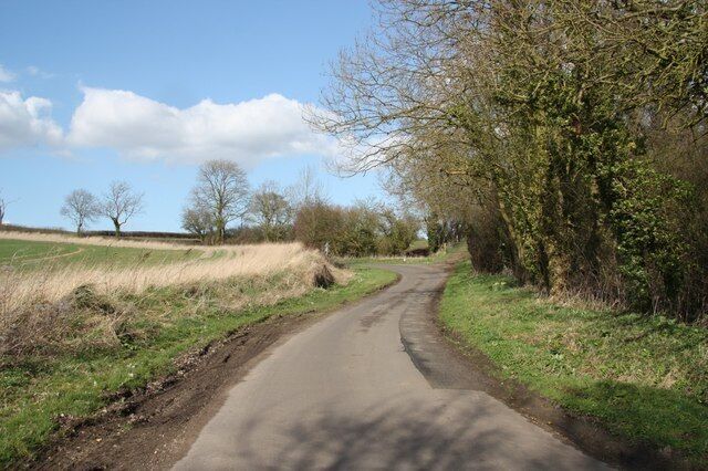 Horncastle Hill. The ascent of Dewy Hill / Horncastle Hill out of Old Bolingbroke