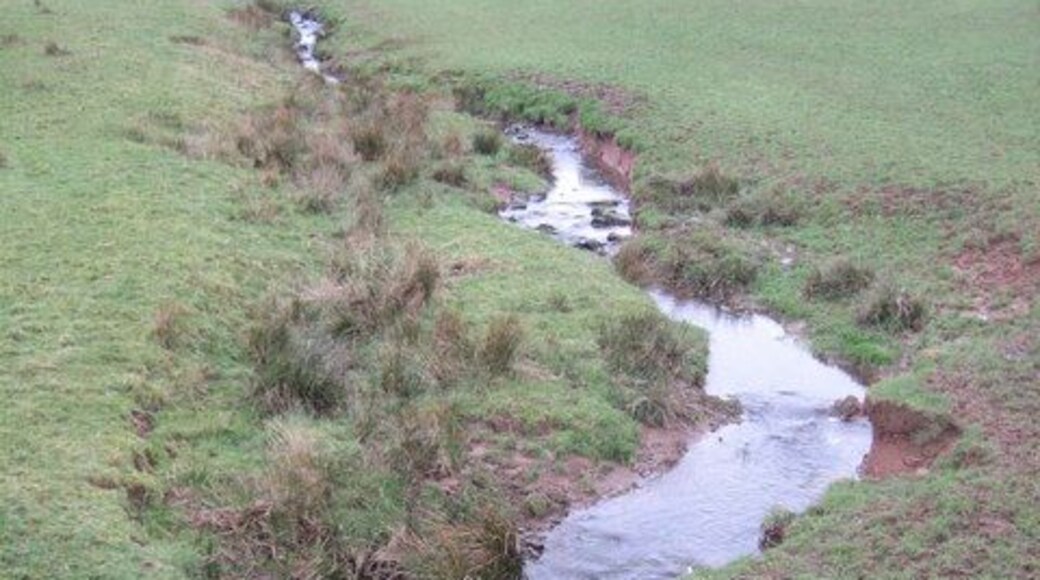 Unnamed Burn Feeds into the Lugar Water near Ochiltree.