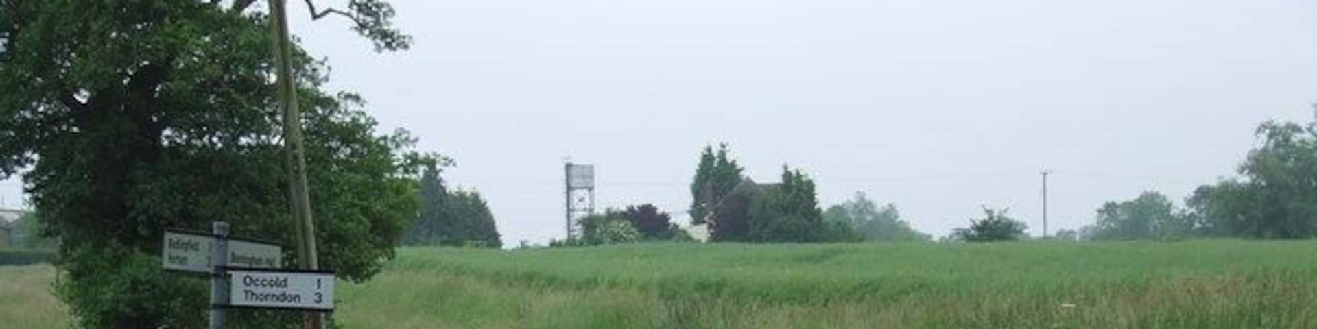 Road To Benningham Hall Minor road to Benningham hall near to Eye Suffolk.