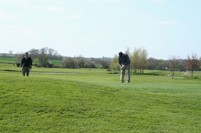 Oake: golf course Looking west