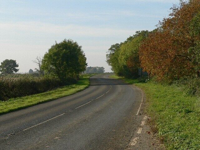 The B1147 To Etling Green and Dereham.