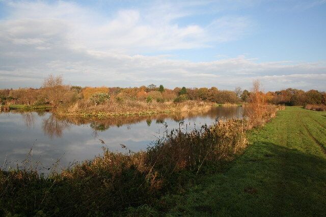 Centeniary Lake. Centeniary Lake, one of the Collingham Angling Association fishing ponds at the former sand and gravel pits near Spalford