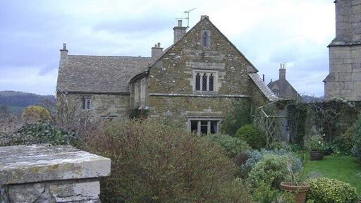Chantry House, North Nibley In the shadow of St Martin's Church.