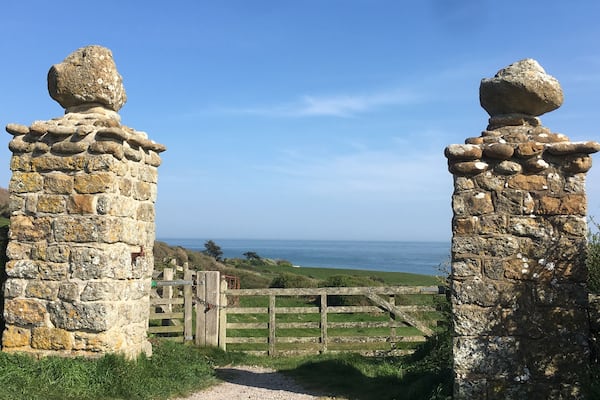 Walk towards St Catherine’s Lighthouse