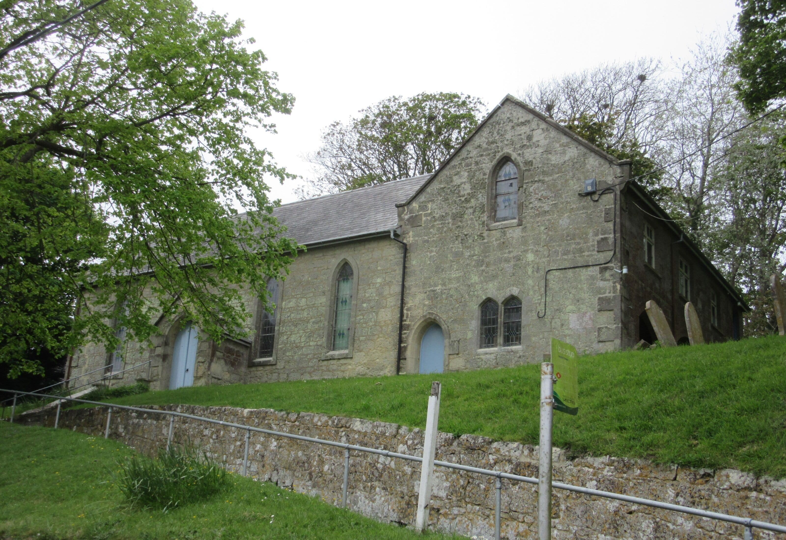 Niton Baptist Church, Institute Hill, Niton, Isle of Wight, England. It dates from 1849.