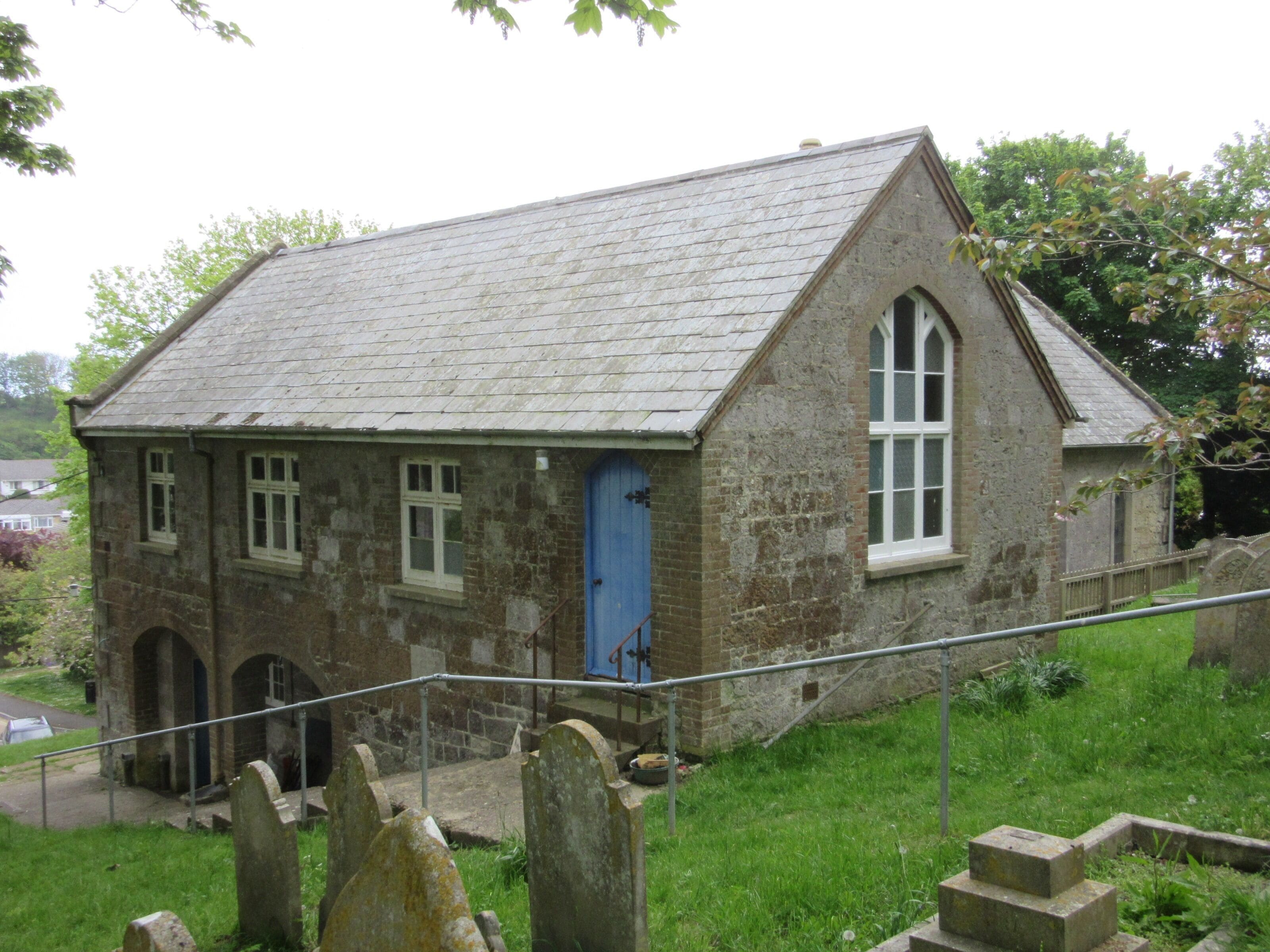 Niton Baptist Church, Institute Hill, Niton, Isle of Wight, England. It dates from 1849.