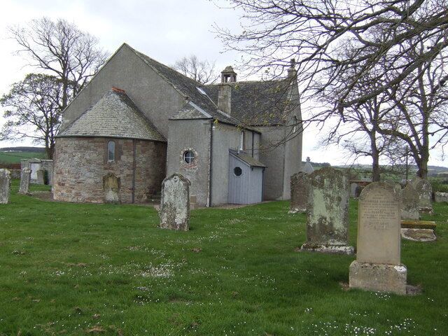 Crailing Kirk Built c.1775 on an ancient site of worship; the bell is dated 1702. Aisle added in the early 19th century and further alterations and additions 1892. Restoration by P Macgregor Chalmers 1907.