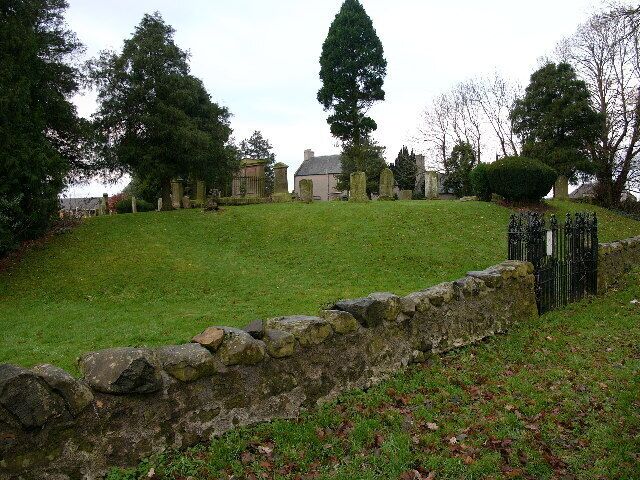 Churchyard, Nisbet. Nisbet village, near Jedburgh, justoff the A698 Kelso road.