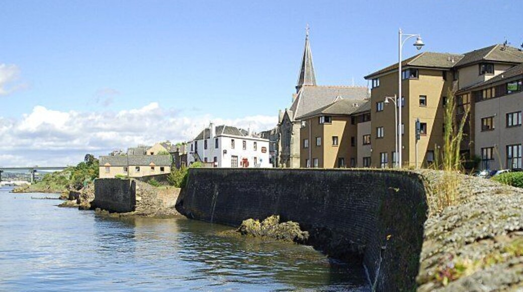Newport waterfront The waterfront along the line of Boat Road.
