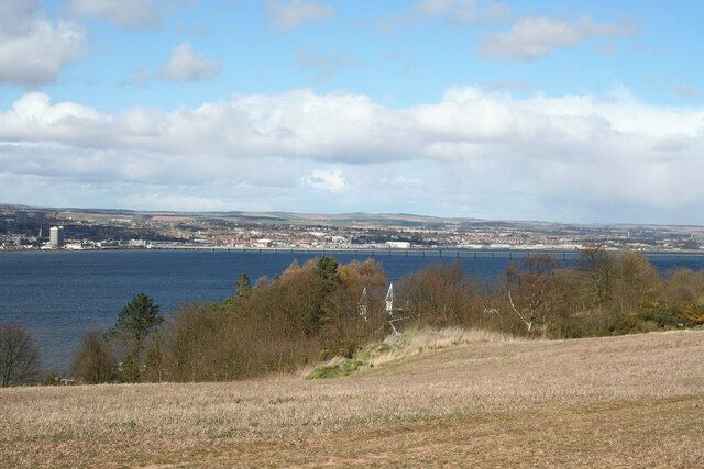 River Tay and Dundee from Wormit Hill