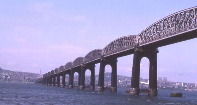 Tay Bridge. Everyone knows the story of the Tay Bridge Disaster, when a train and passengers were lost. This is the bridge which replaced the ill-fated original one.