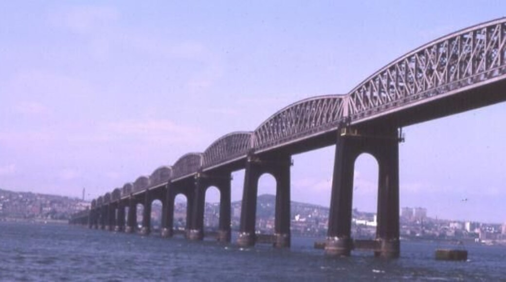 Tay Bridge. Everyone knows the story of the Tay Bridge Disaster, when a train and passengers were lost. This is the bridge which replaced the ill-fated original one.