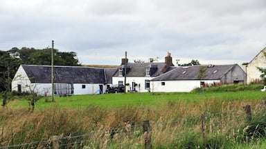 High Bowhill Farm From the approach track.