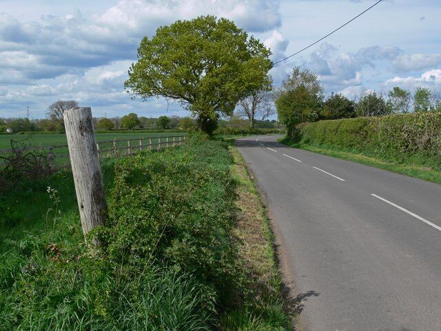 Brascote Lane in Brascote, Leicestershire