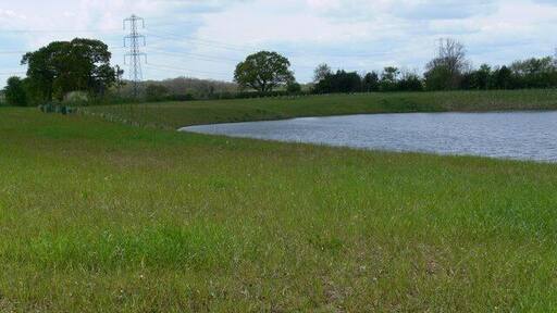 Pool near Brascote in Leicestershire