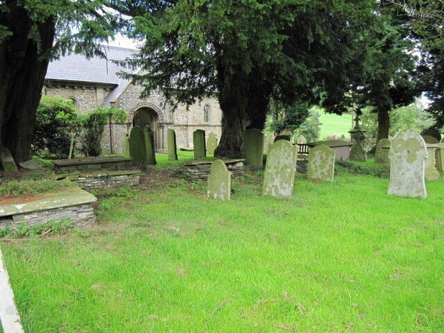 Looking through the trees View of St Michaels church through the yew trees that surround it.