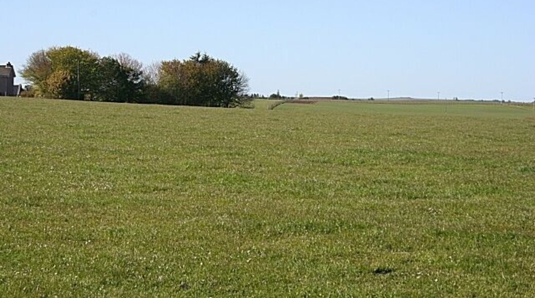 Essonquoy The farm buildings at Essonquoy are hidden among the trees.