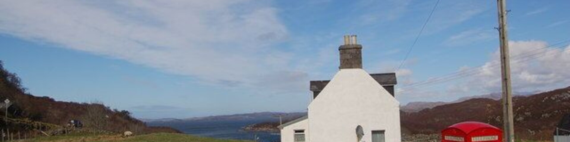 Telephone box at Nedd