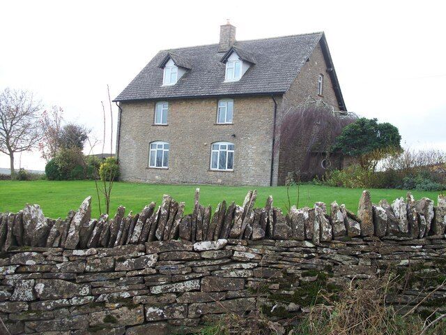 Mucky Cottage Seen from the minor road, this wonderfully named cottage is situated adjacent to Grange Hill Farm.