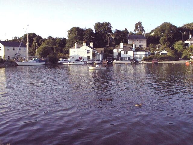 Mylor Quay - at spring tide