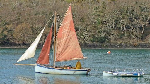 Sailing in Mylor Creek