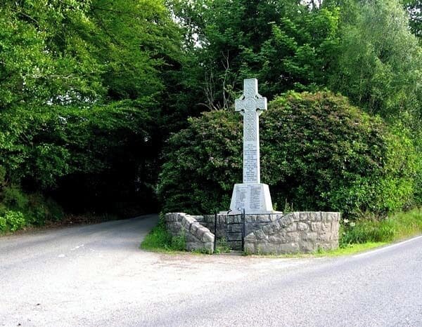 War memorial close to Munlochy.