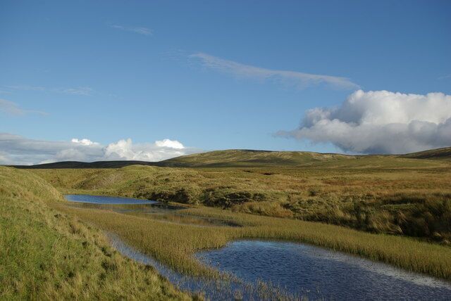 Flooded quarry south of Muirkirk
