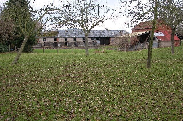 Farm buildings at Lower Redding End.