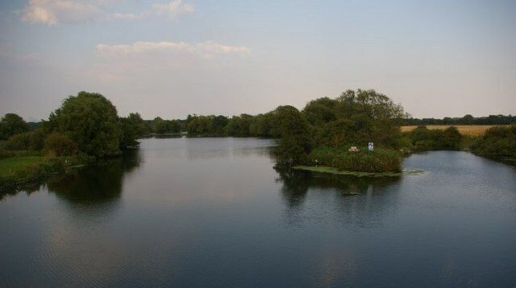 Lake opposite sugar beet factory