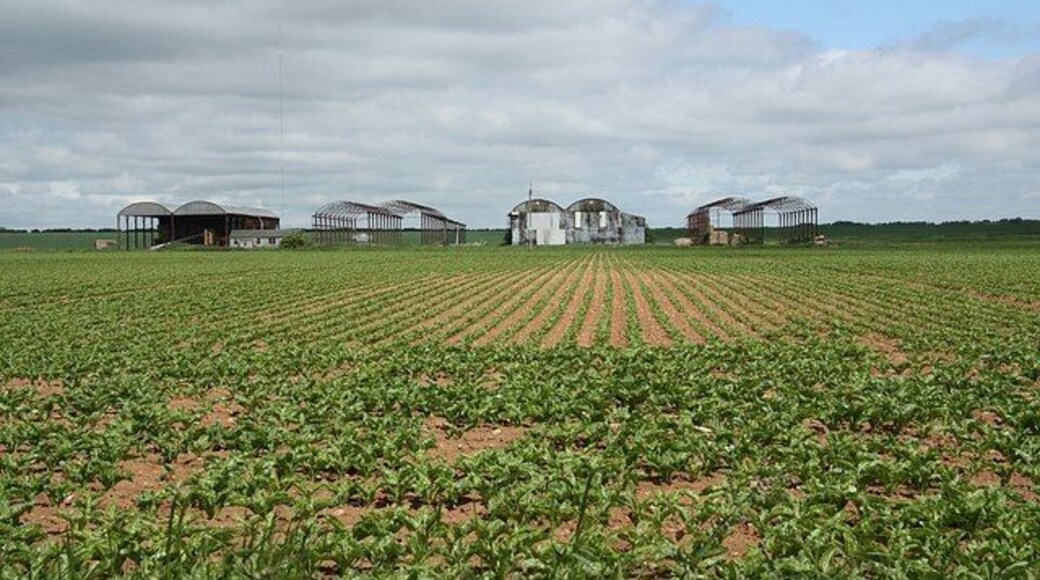 Heath Farm Agricultural buildings on Metheringham Heath