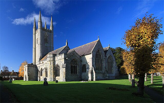 Parish Church of St Michael The Archangel - Mere A beautiful church with substantial remains of the C13 - C15.