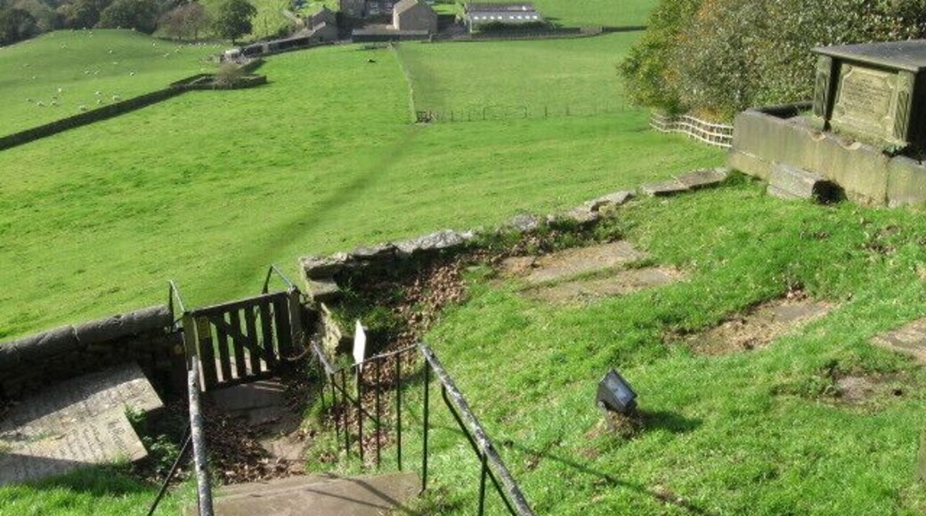 Footpath from St. Thomas' Church Mellor