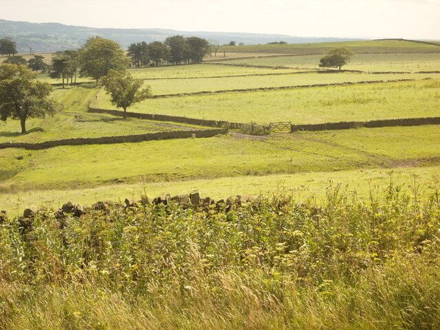 View south from Haddon towards Lockgate