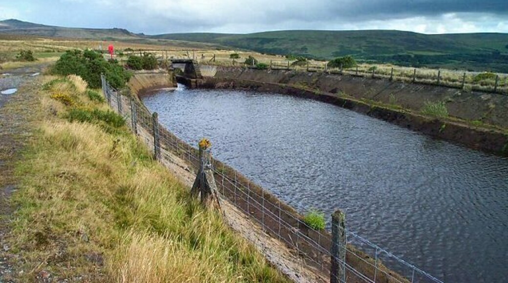 Wheal Jewell - Dartmoor. One of Dartmoor's smaller reservoirs. It was built to serve Mary Tavy power station. Fed by a leat.