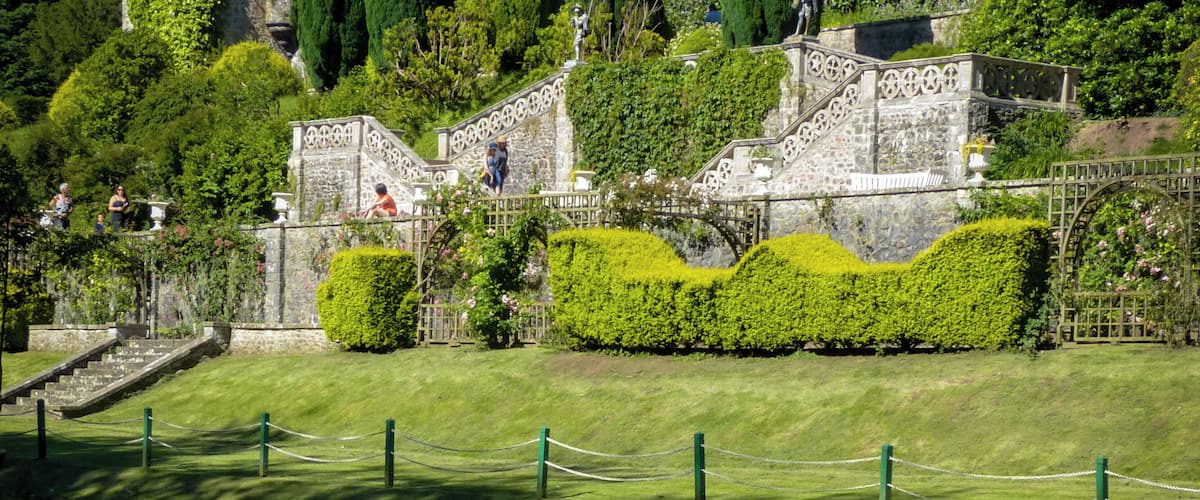 Margam Castle garden