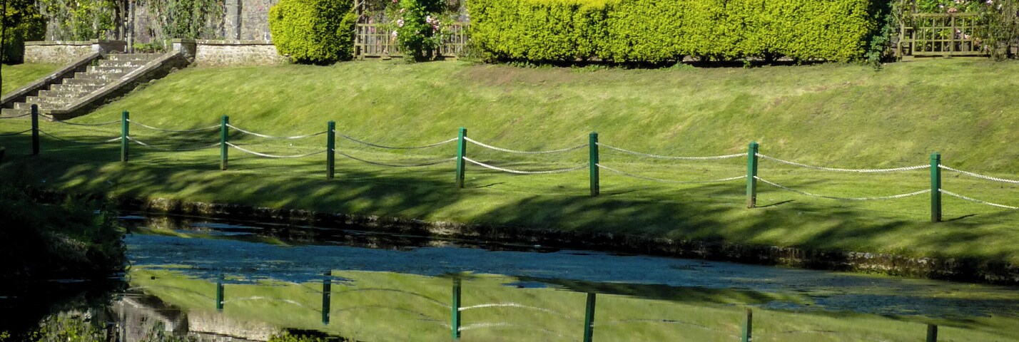 Margam Castle garden